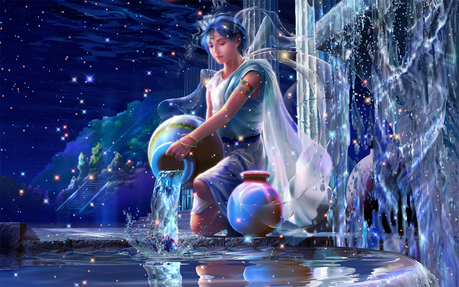 十二星座壁纸女生大全_壁纸图片星座_壁纸大全星座女生动漫