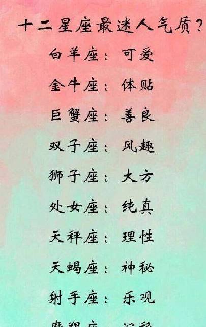 写字漂亮星座女生好不好_写字最好看的五大星座女_哪些星座写字好漂亮女生