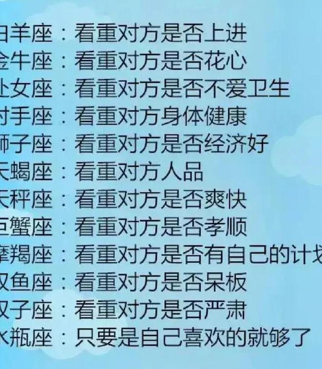 星座女生爱看人品吗_爱你的人看星座吗女生_星座女生爱看人的表现