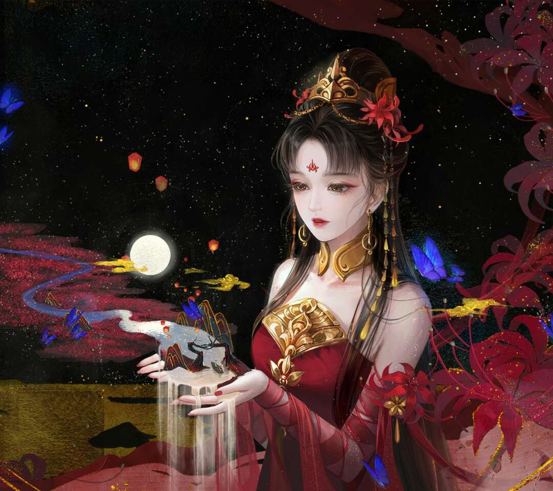头像动漫中国风_国风星座漫画头像女生可爱_头像漫画可爱星座国风女生图片