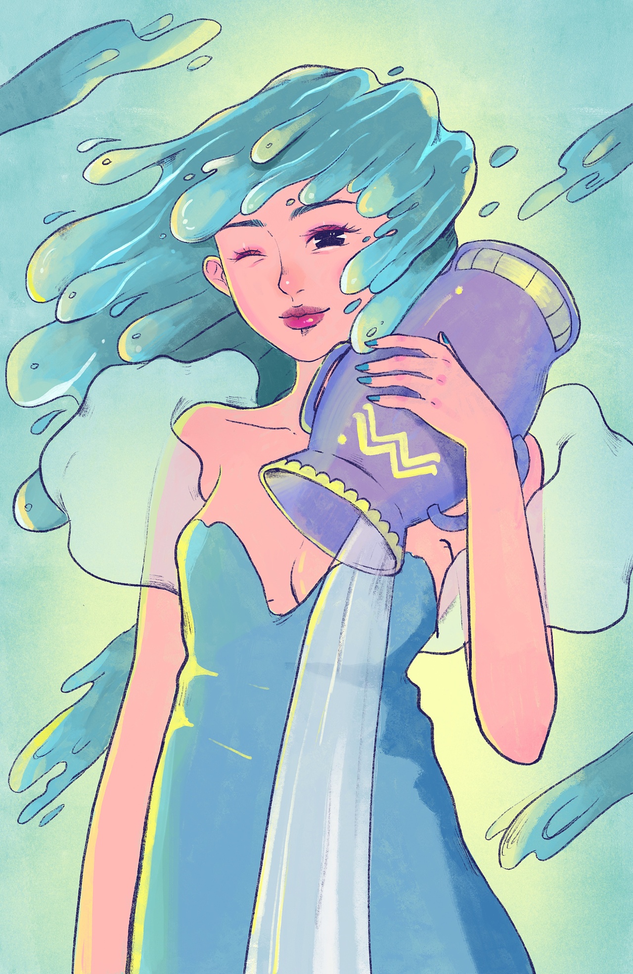 盘点各星座的水瓶座女生_水瓶星座的女生是什么性格_十二星座水瓶座女生的性格