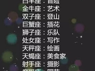 12星座解码女性内心密码