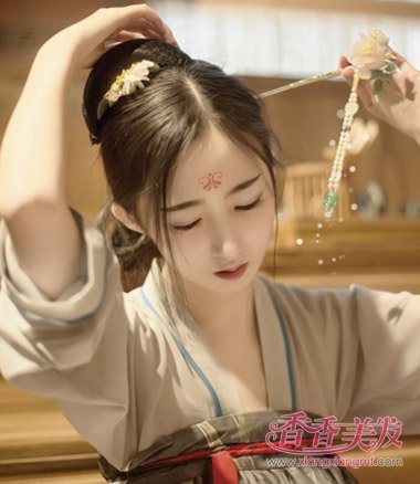 古装星座女生发型图片_古装星座女生发型图_女生12星座古装发型图