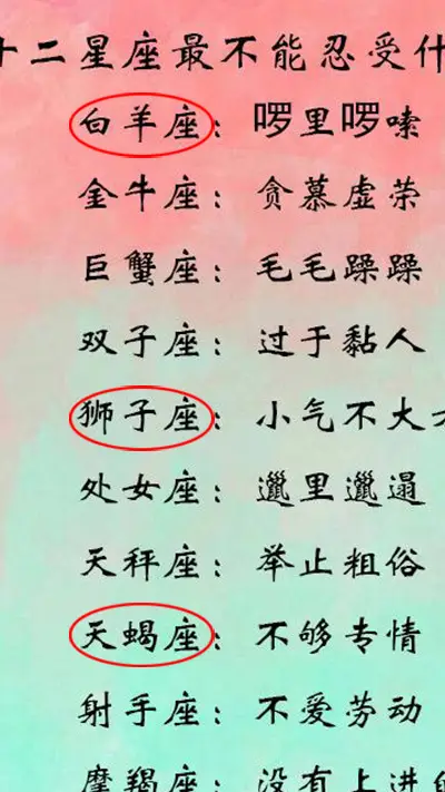 做事难以坚持的星座女生_坚持做自己的星座女_十二星座女工作能力排名