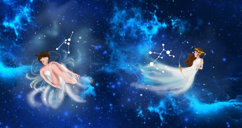 12星座古装怎么画少女_十二星座古装画法高冷女生_古装简笔画古风12星座